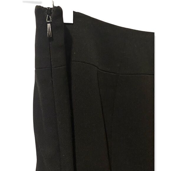 Grace Elements Solid Black Ruffle Hem Skirt - Picture 6 of 6